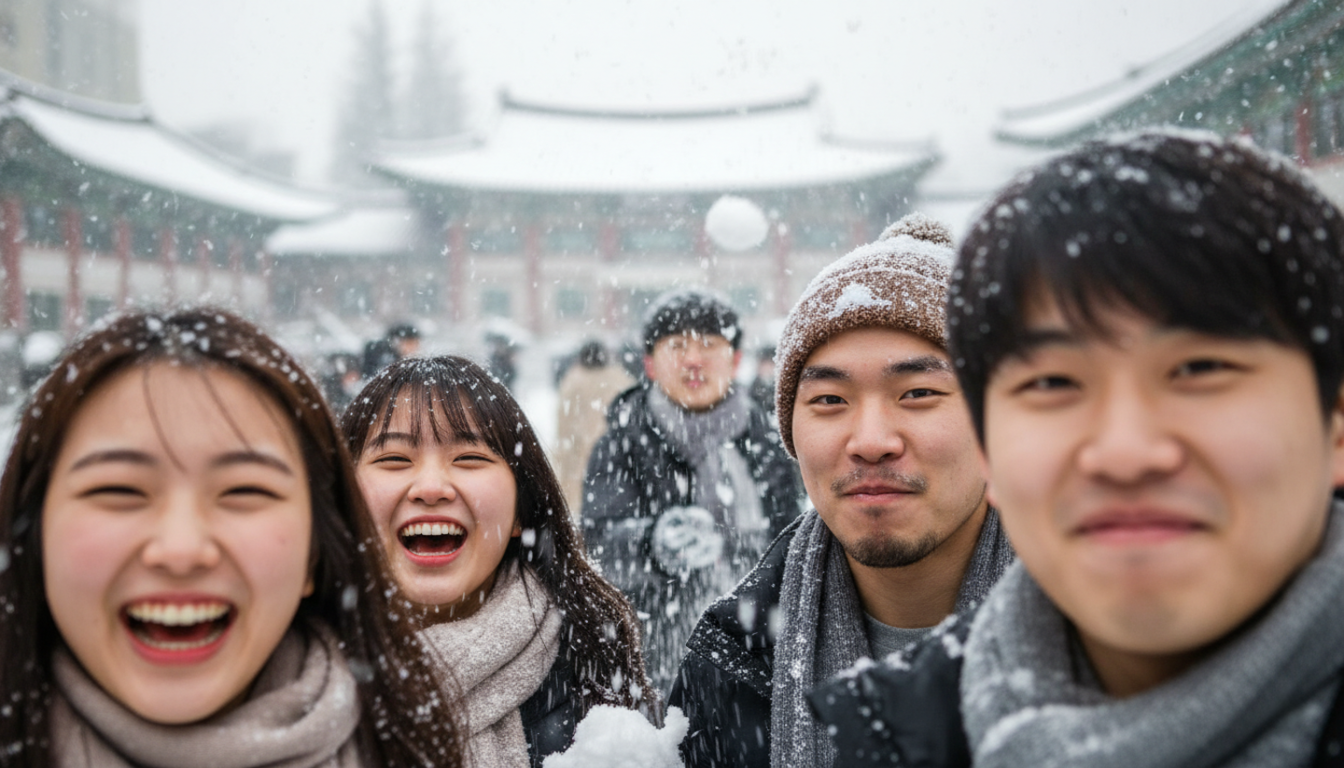 Winters in Korea 2025  A Season of Beauty, Culture, and Warmth